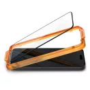 Spigen AlignMaster Glas.tR Apple iPhone 15 Pro Tempered kijelzővédő fólia (2db)