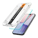 Spigen Glas.tR EZ Fit Apple iPhone 15 Pro Max Tempered kijelzővédő fólia felhelyező kerettel (2db)
