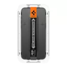 Spigen Glas.tR EZ Fit Apple iPhone 15 Pro Max Tempered kijelzővédő fólia felhelyező kerettel (2db)