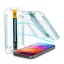 Spigen Glas.tR EZ Fit Apple iPhone 15 / iPhone 16 Tempered kijelzővédő fólia felhelyező kerettel (2db)