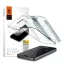 Spigen Glas.tR EZ Fit HD Apple iPhone 15 Pro tempered kijelzővédő fólia felhelyező kerettel, fekete