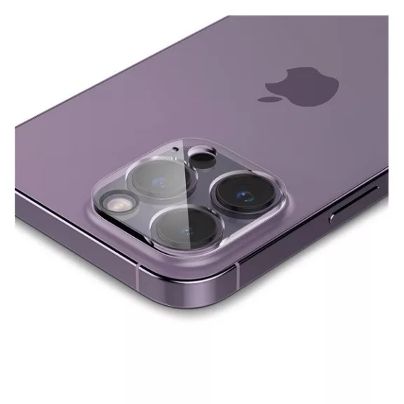 Spigen Glas.tR Optik Apple 16 Pro / 16 Pro Max / 15 Pro / 15 Pro Max / 14 Pro / 14 Pro Max Tempered kameravédő fólia (2db)