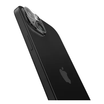   Spigen Glas.tR Optik Apple iPhone 15 / 14 / 15 Plus / 14 Plus Tempered kameravédő fólia, átlátszó (2db)