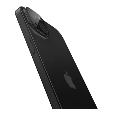   Spigen Glas.tR Optik Apple iPhone 15 / 14 / 15 Plus / 14 Plus Tempered kameravédő fólia, fekete (2db)
