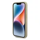 Guess Glitter Script Big 4G Apple iPhone 15 Pro hátlap tok, arany