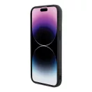 Guess Disco Metal Script Apple iPhone 15 Pro hátlap tok, fekete