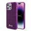 Guess Disco Metal Script Apple iPhone 15 Pro Max hátlap tok, fuksia