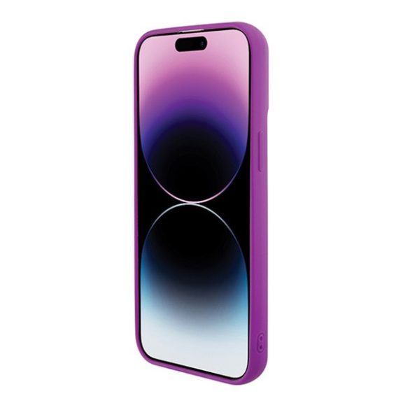 Guess Disco Metal Script Apple iPhone 15 Pro Max hátlap tok, fuksia