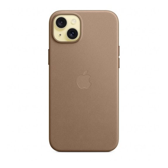 Apple iPhone 15 Plus FineWoven-szövettok MagSafe, vakondszürke