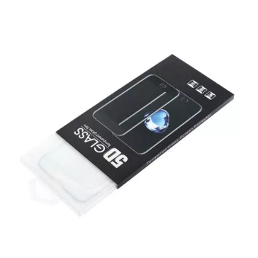   Apple iPhone 15/ iPhone 16 5D Full Glue hajlított tempered glass kijelzővédő üvegfólia, fekete