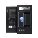 Apple iPhone 15 Plus / iPhone 16 Plus 5D Full Glue hajlított tempered glass kijelzővédő üvegfólia, fekete