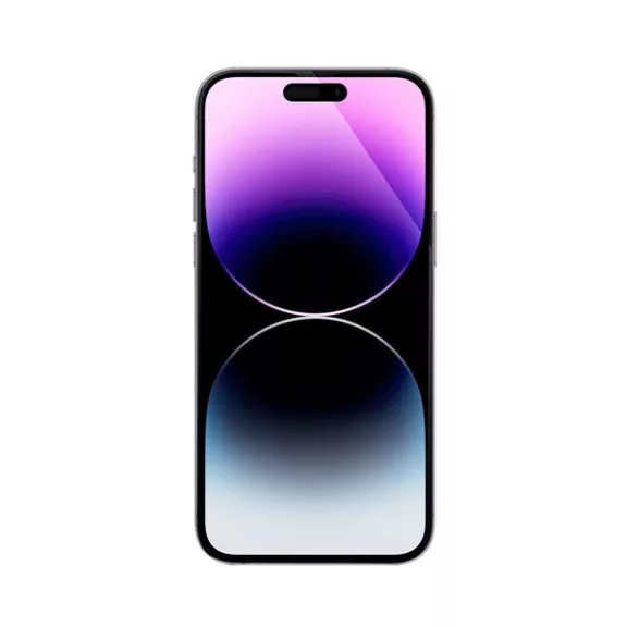 Apple iPhone 15 Plus / iPhone 16 Plus 5D Full Glue hajlított tempered glass kijelzővédő üvegfólia felhelyezőkerettel, fekete