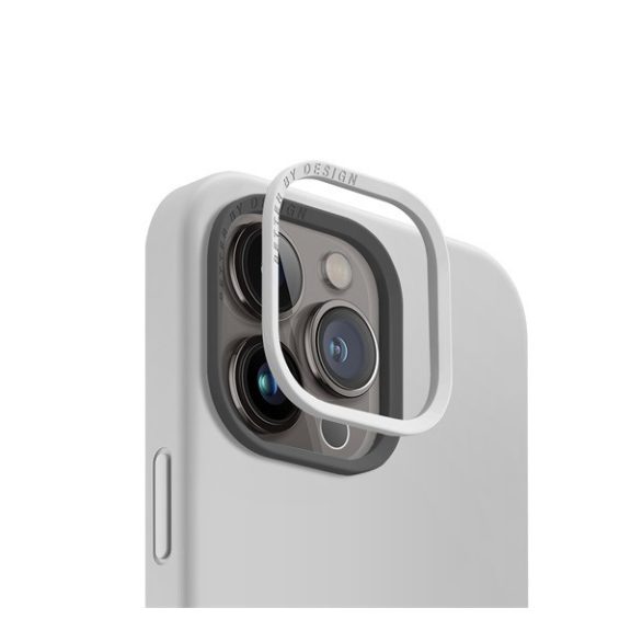 Uniq Lino Hue Apple iPhone 15 Pro Max Magsafe Szilikon tok, szürke