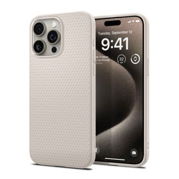 Spigen Liquid Air Apple iPhone 15 Pro tok, bézs