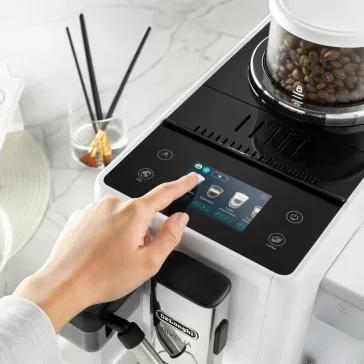  Delonghi EXAM440.55.W Rivelia Arctic White  Automata kávéfőző