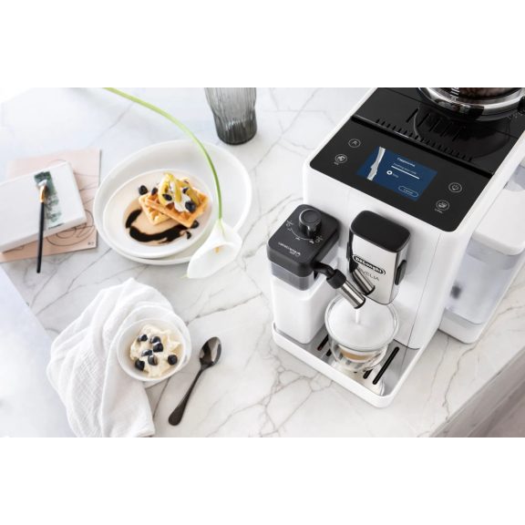Delonghi EXAM440.55.W Rivelia Arctic White  Automata kávéfőző