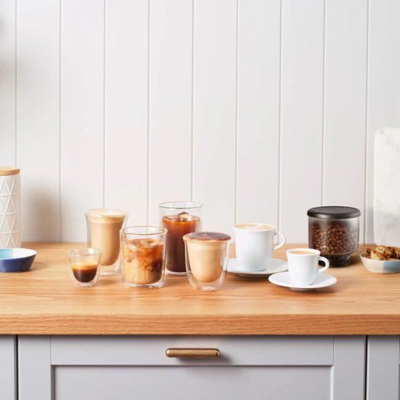 Delonghi EXAM440.55.W Rivelia Arctic White  Automata kávéfőző