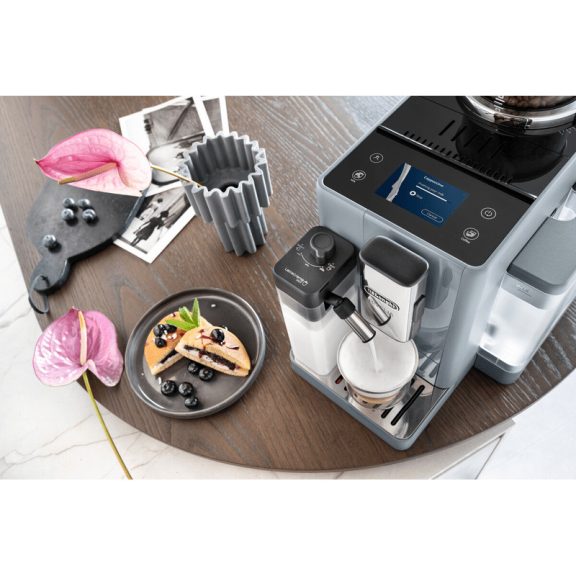 Delonghi EXAM440.55.G Rivelia Pebble Grey Automata kávéfőző