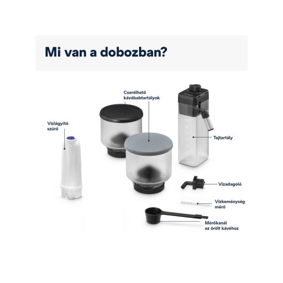 Delonghi EXAM440.55.G Rivelia Pebble Grey Automata kávéfőző