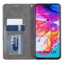 Sony Xperia 8, oldalra nyíló tok, szürke