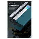 Apple iPhone 12 / 12 Pro, oldalra nyíló tok, piros