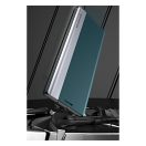 Apple iPhone 12 / 12 Pro, oldalra nyíló tok, piros