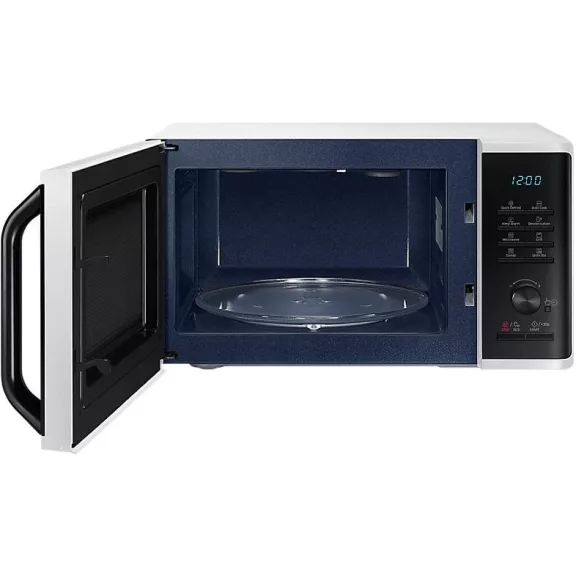 Samsung MG23K3515AW/EO Szabadonálló grill mikrohullámú sütő Browning Plus funkcióval 23 L, fehér