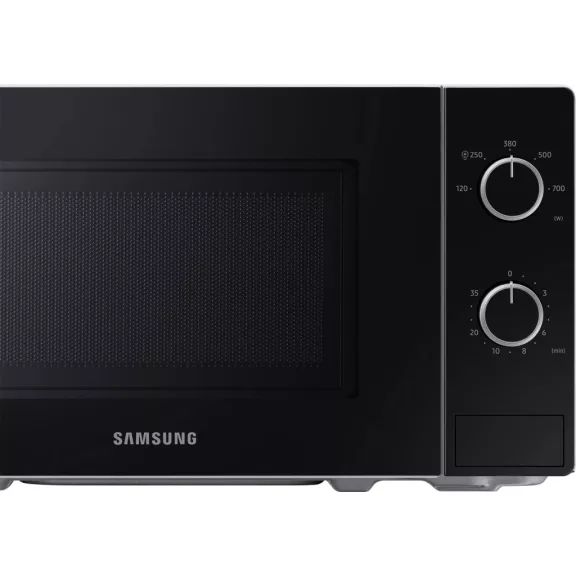 Samsung MS20A3010AH/EO Szabadonálló solo mikrohullámú sütő Üvegborítású ajtóval 20 L, fehér