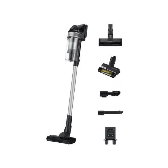 Samsung VS15A60AGR5/GE Jet 65 Pet álló porszívó digitális inverter motorral 150 W, ezüst Samsung VS15A60AGR5/GE Jet 65 Pet álló porszívó digitális inverter motorral 150 W, ezüst