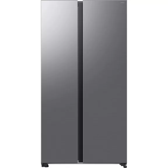 Samsung RS70F65QETEO Side-by-Side hűtőszekrény AI Energia üzemmóddal 659 L, matt metál Samsung RS70F65QETEO Side-by-Side hűtőszekrény AI Energia üzemmóddal 659 L, matt metál