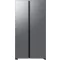 Samsung RS70F65QETEO Side-by-Side hűtőszekrény AI Energia üzemmóddal 659 L, matt metál