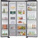 Samsung RS70F65QETEO Side-by-Side hűtőszekrény AI Energia üzemmóddal 659 L, matt metál Samsung RS70F65QETEO Side-by-Side hűtőszekrény AI Energia üzemmóddal 659 L, matt metál