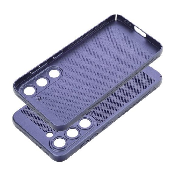 Breezy  Samsung S24 Ultra műanyag tok, kék