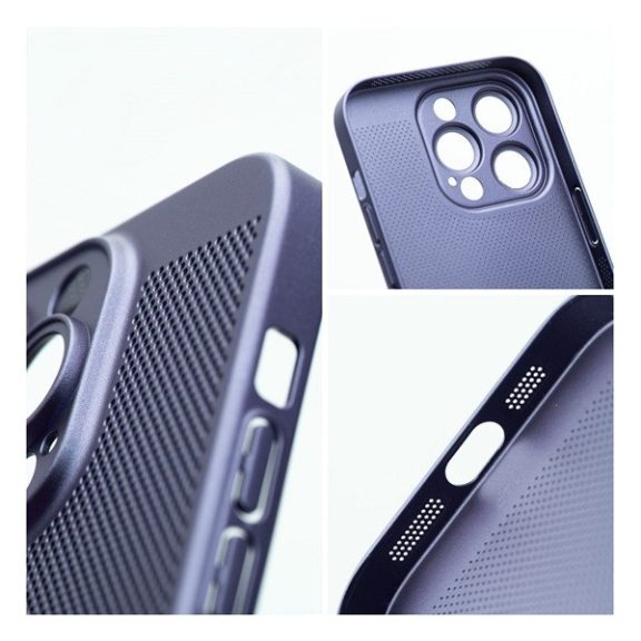 Breezy  Samsung S24 Ultra műanyag tok, kék