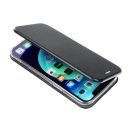 Forcell Elegance oldalra nyíló hátlap tok Samsung Galaxy S23 FE, fekete