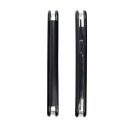 Forcell Elegance oldalra nyíló hátlap tok Samsung Galaxy S23 FE, fekete