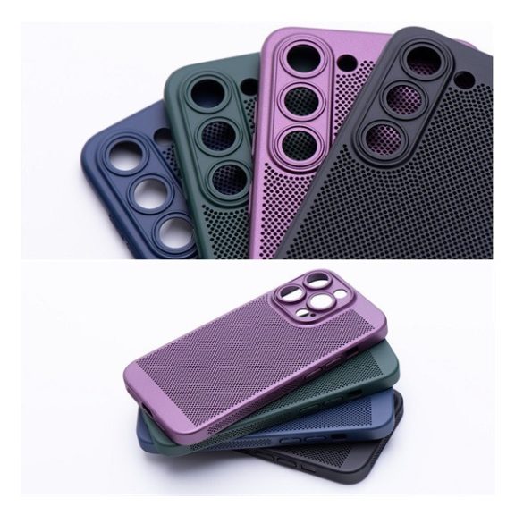 Breezy Samsung Galaxy S23 FE, műanyag tok, kék