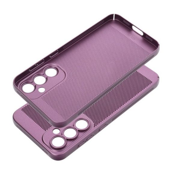 Breezy Samsung Galaxy S23 FE, műanyag tok, lila