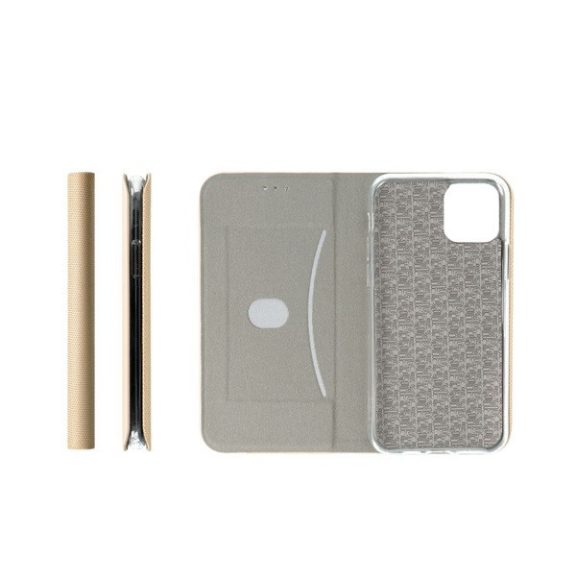 Forcell Sensitive Samsung Galaxy S23 FE mágneses tok , arany