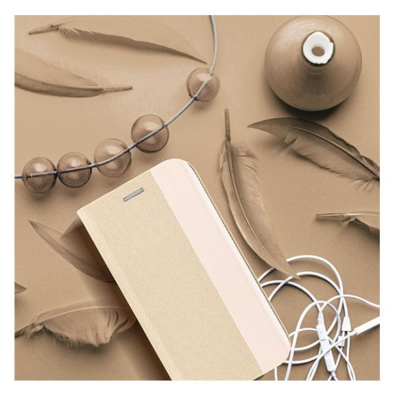 Forcell Sensitive Samsung Galaxy S23 FE mágneses tok , arany