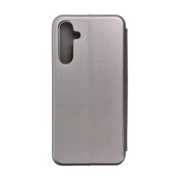   Forcell Elegance oldalra nyíló hátlap tok Samsung A25 5G szürke