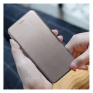 Forcell Elegance oldalra nyíló hátlap tok Samsung A25 5G szürke