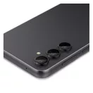 Spigen Glas.tR SLIM EZ Fit Optik Pro Samsung Galaxy S23 FE Tempered kameralencse-védő fólia felhelyező kerettel, fekete (2db)