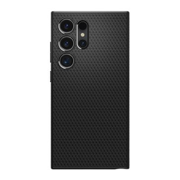   Spigen Liquid Air Samsung Galaxy S24 Ultra tok, Matte Black, fekete