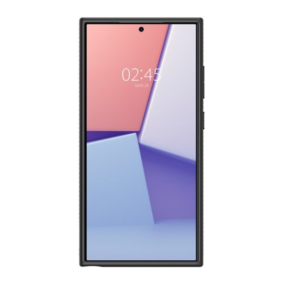 Spigen Liquid Air Samsung Galaxy S24 Ultra tok, Matte Black, fekete