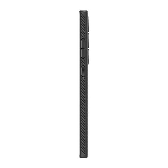Spigen Liquid Air Samsung Galaxy S24 Ultra tok, Matte Black, fekete