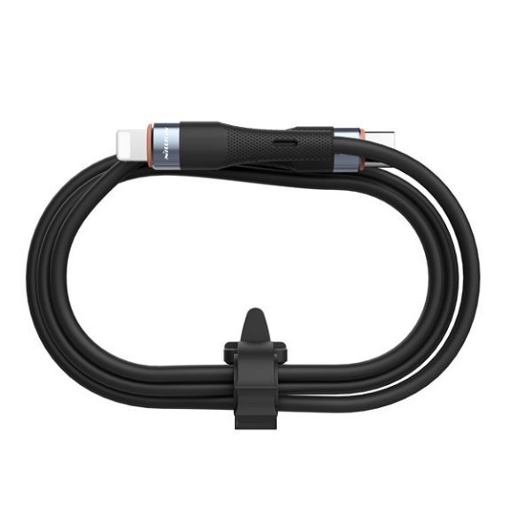 Nillkin Flowspeed USB-C / Lightning  szilikon kábel, 27W, 1,2m, kék