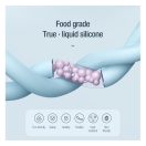 Nillkin Flowspeed USB-C / Lightning  szilikon kábel, 27W, 1,2m, kék