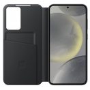 Samsung Galaxy S24+ Smart View gyári flip tok, fekete, EF-ZS926CBE