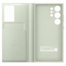 Samsung Galaxy S24 Ultra Smart View Wallet gyári tok, Világos zöld, EF-ZS928CGEG